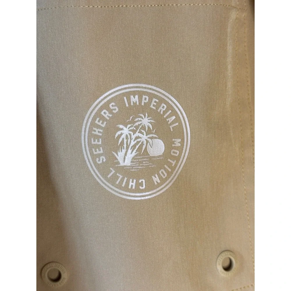 Imperial Motion Mens Chill Recycled Polyester Swim Trunks Board Shorts‎ - Large
